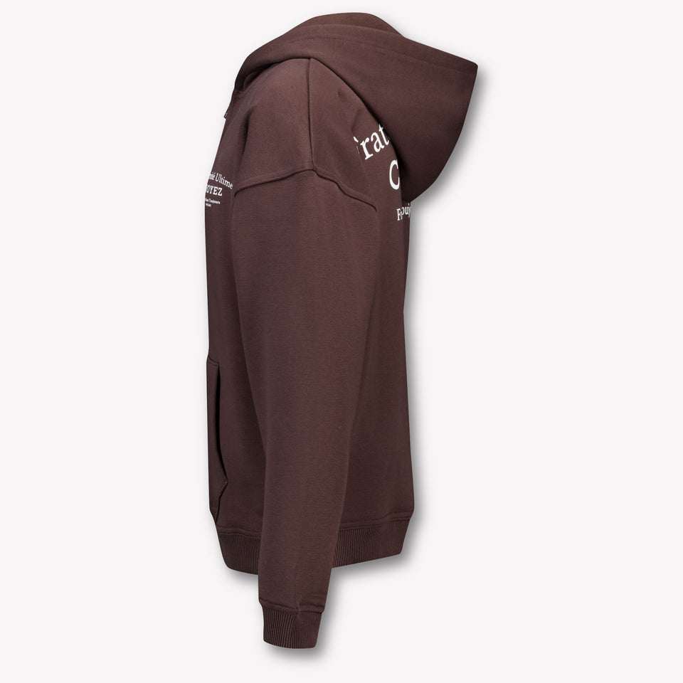 CROYEZ KINDER Garçons Gilet Marron