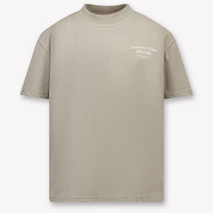 Croyez Kinder Jungen T-Shirt in Olivgrün