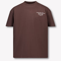 Croyez Kinder Jungen T-Shirt in Braun