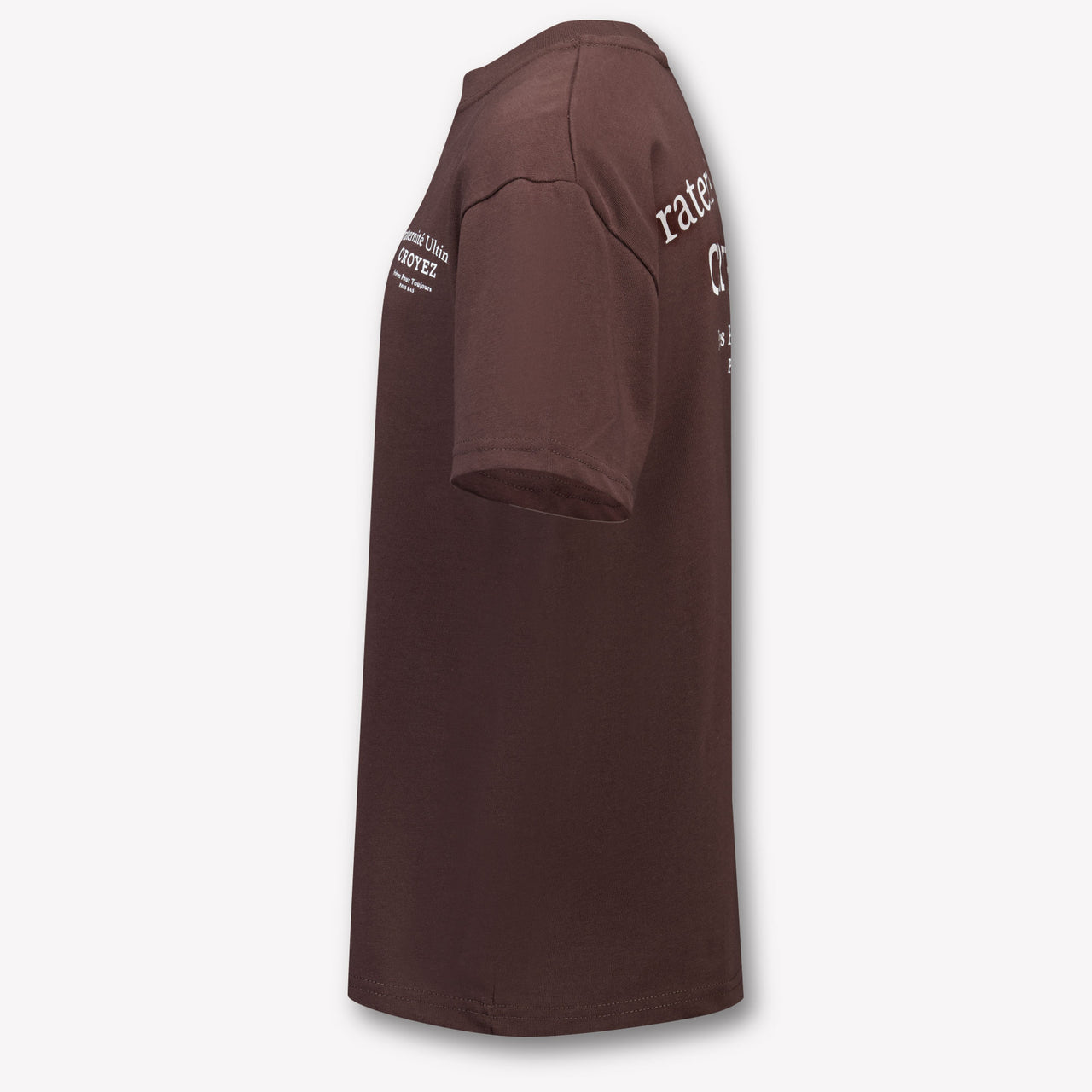 Croyez Kinder Jungen T-Shirt in Braun