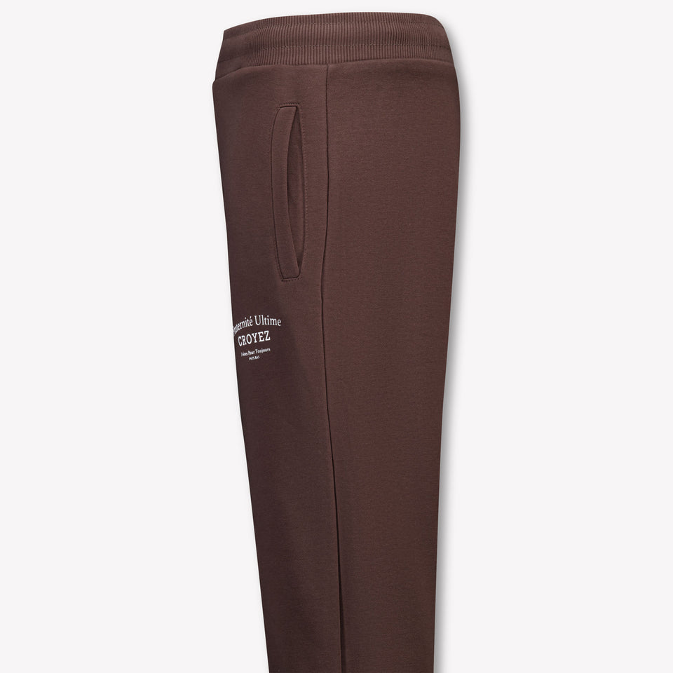 Croyez Kinder Chicos Pantalones Marrón