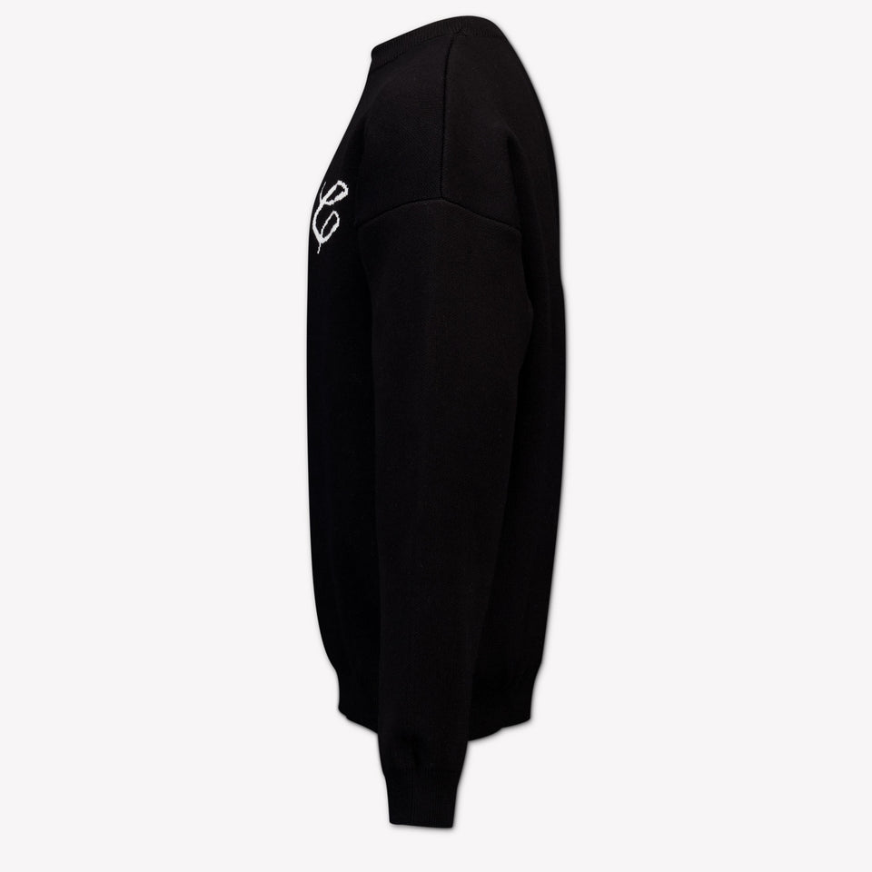 Croyez Kinder Ragazzi Maglione in Nero