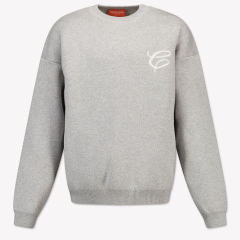 Croyez Kinder Ragazzi Maglione in Grigio