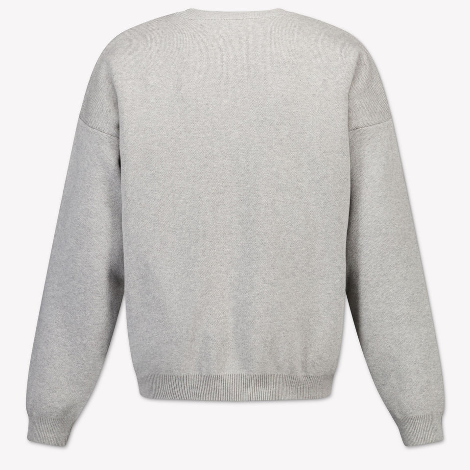 Croyez Kinder Ragazzi Maglione in Grigio