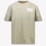 Croyez Kids Boys T-shirt in Olive Green