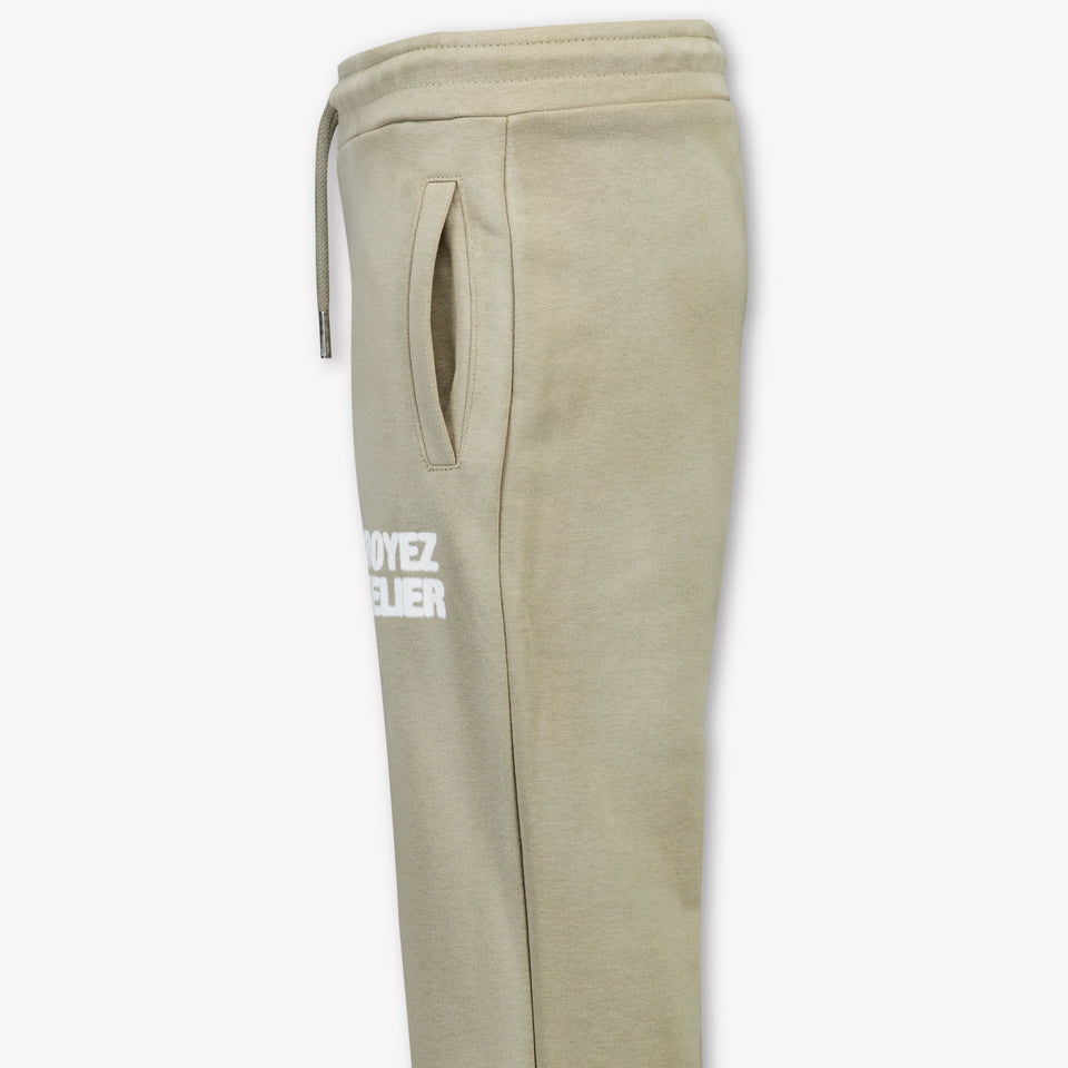 CROYEZ KINDER Garçons Pantalon en olive Vert