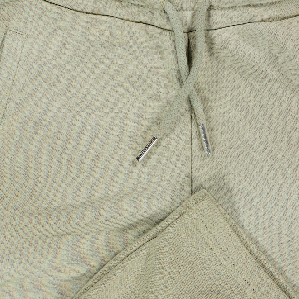 CROYEZ KINDER Garçons Pantalon en olive Vert