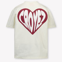 CROYEZ KINDER Garçons T-shirt en blanc