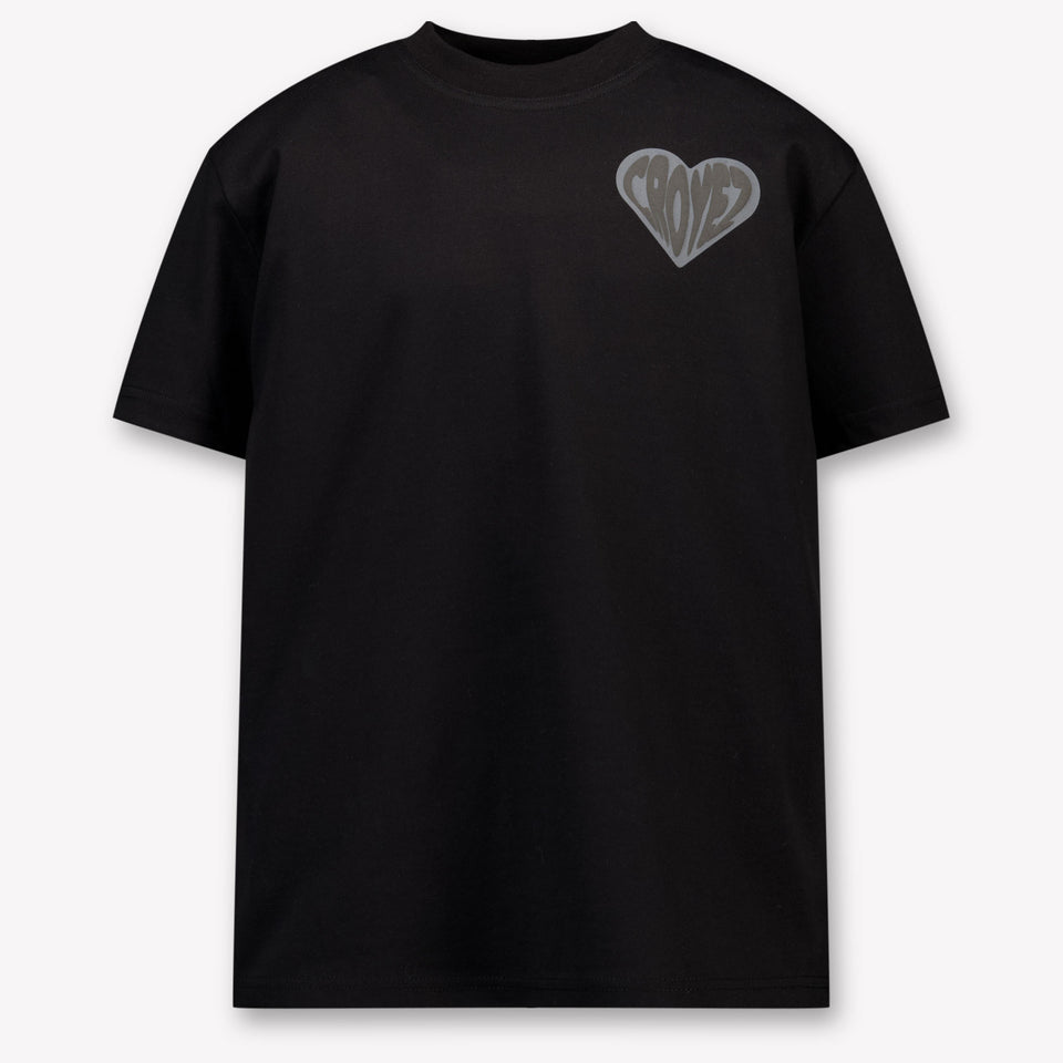 Croyez Kinder Jongens T-Shirt In Zwart