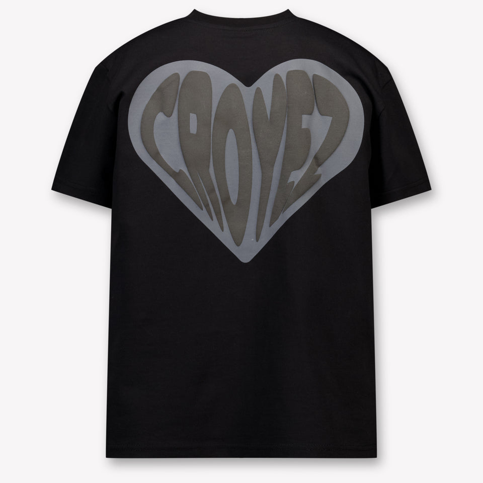 Croyez Kinder Jongens T-Shirt In Zwart