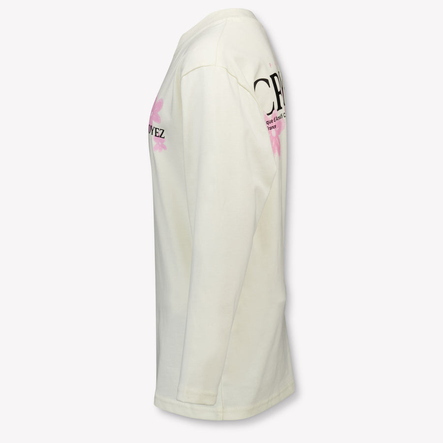 CROYEZ KINDER Garçons T-shirt en blanc