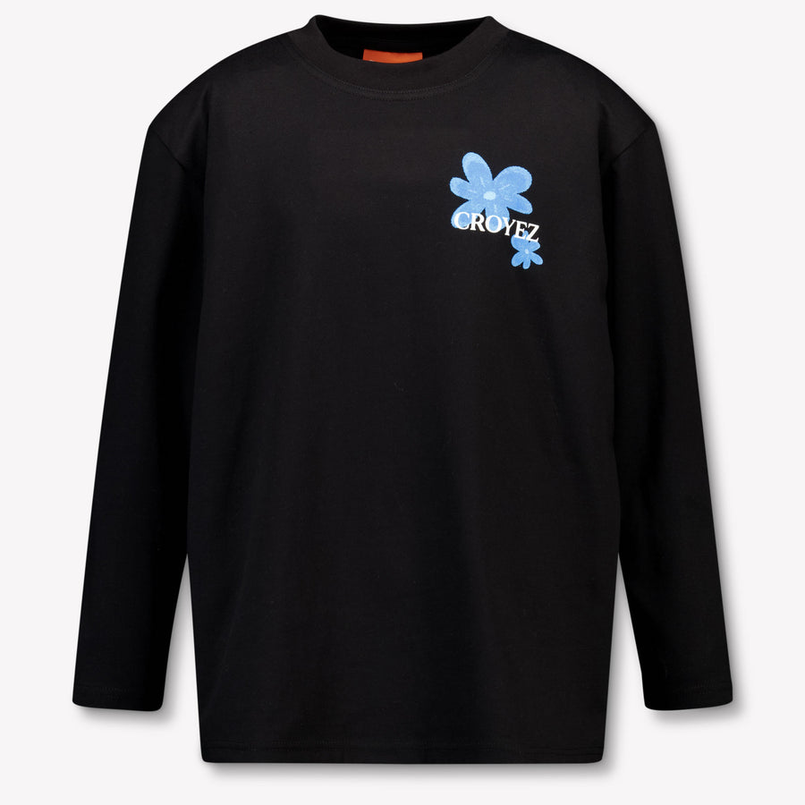 CROYEZ KINDER Garçons T-shirt Noir