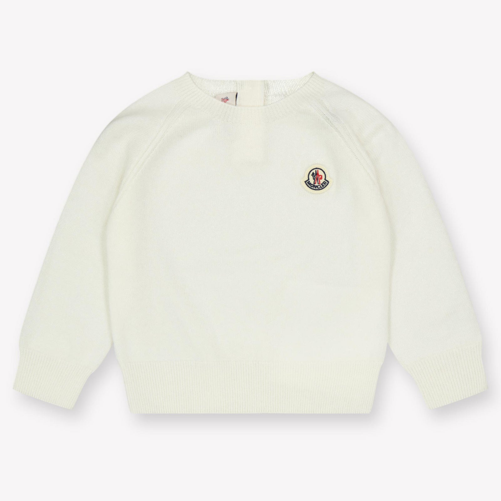 Moncler Bebé Chicos suéter en Blanco Roto