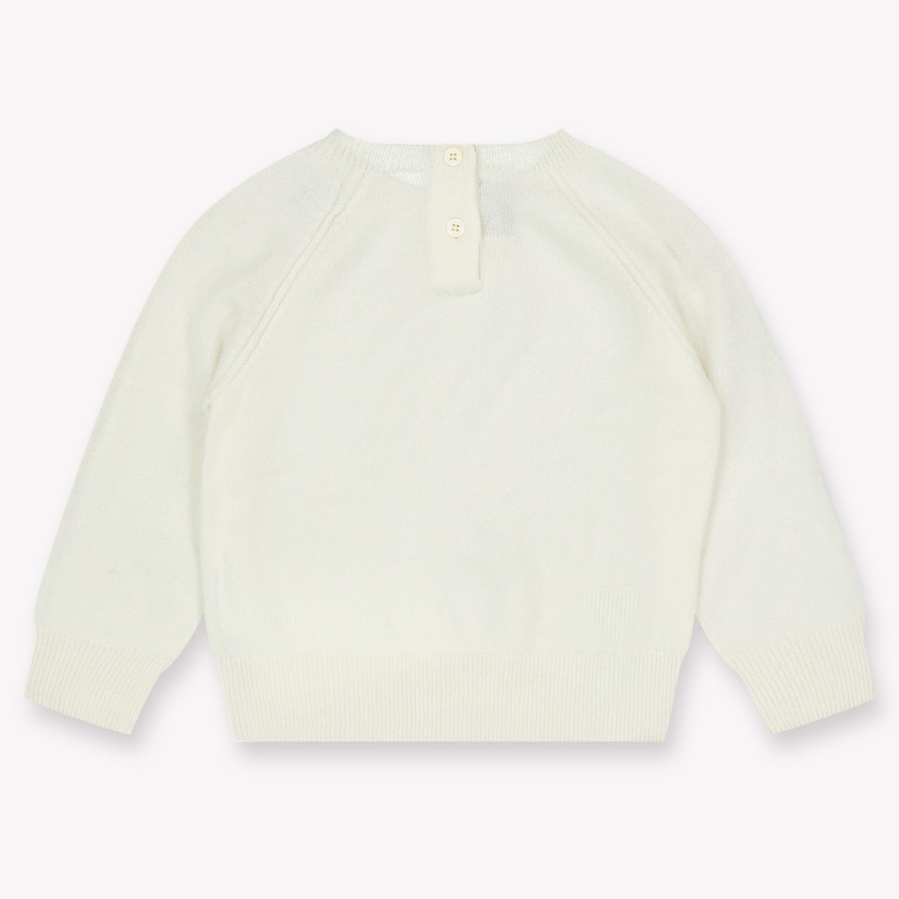 Moncler Bébé Garçons Pull en blanc cassé