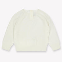 Moncler Bébé Garçons Pull en blanc cassé