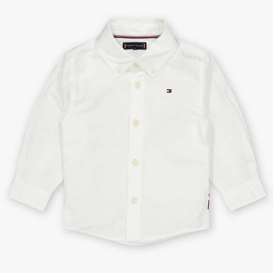 Tommy Hilfiger Bébé Garçons Chemisier Blanc