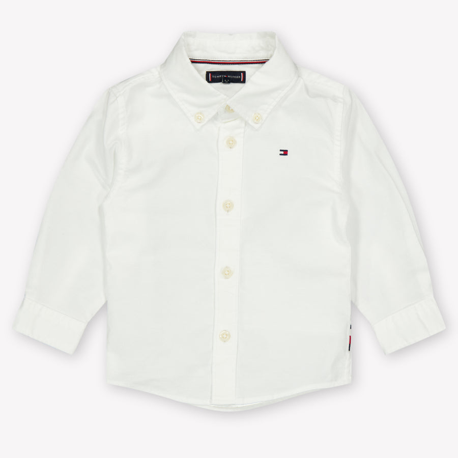 Tommy Hilfiger Bébé Garçons Chemisier Blanc