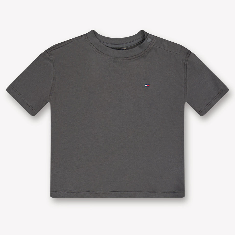 Tommy Hilfiger Baby Jungen T-Shirt in Schwarz