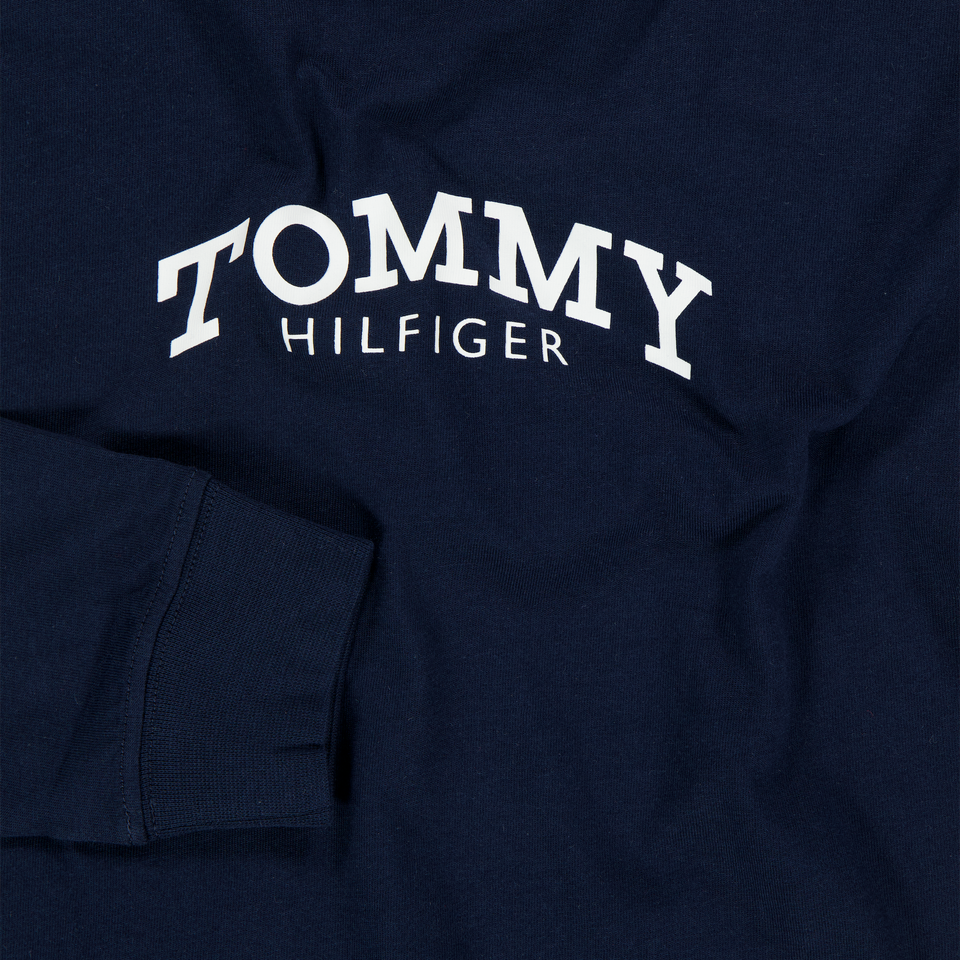 Tommy Hilfiger Kinder Jongens T-Shirt In Navy