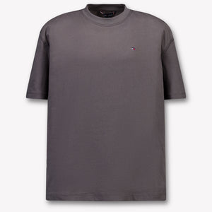 Tommy Hilfiger Niño Chicos Camiseta en Gris