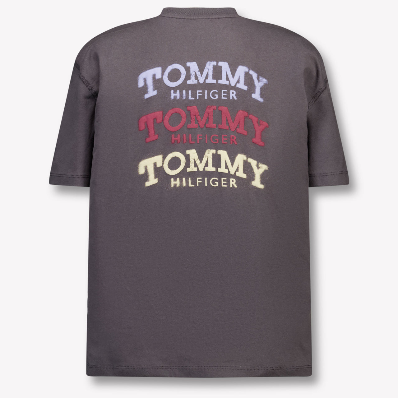 Tommy Hilfiger Niño Chicos Camiseta en Gris