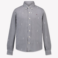 Tommy Hilfiger Niño Chicos Blusa en Navy