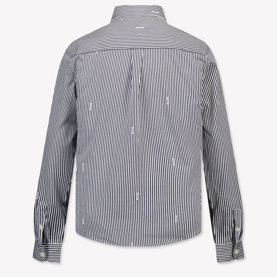 Tommy Hilfiger Niño Chicos Blusa en Navy