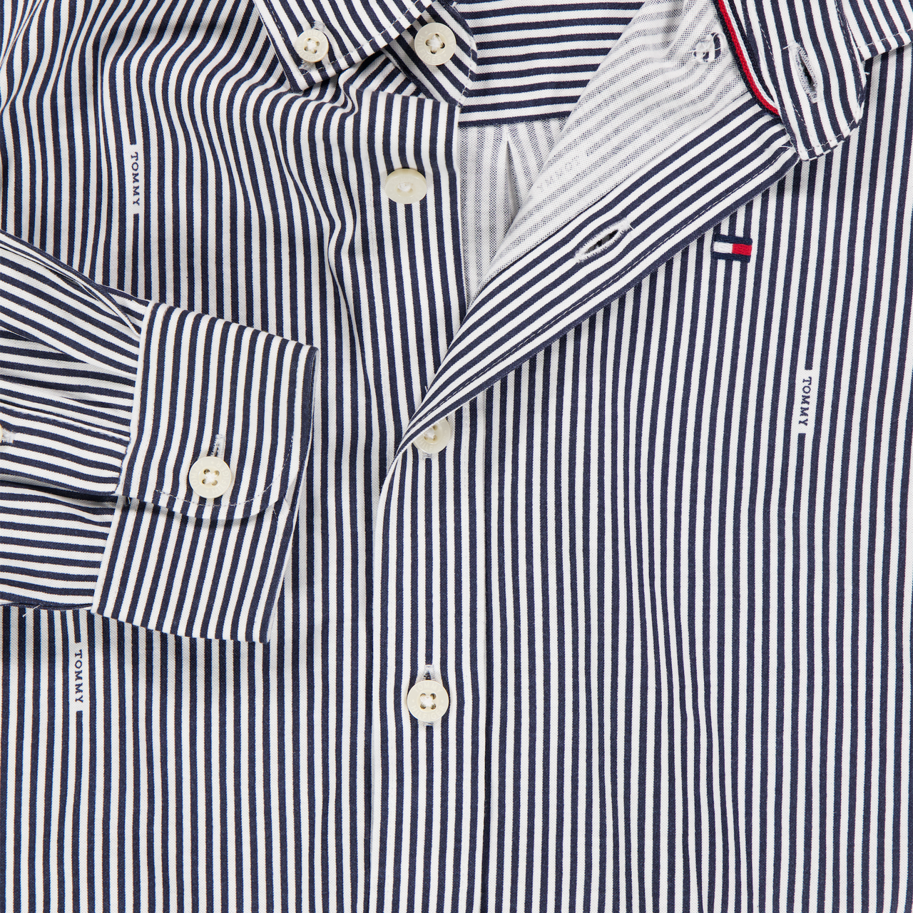 Tommy Hilfiger Niño Chicos Blusa en Navy