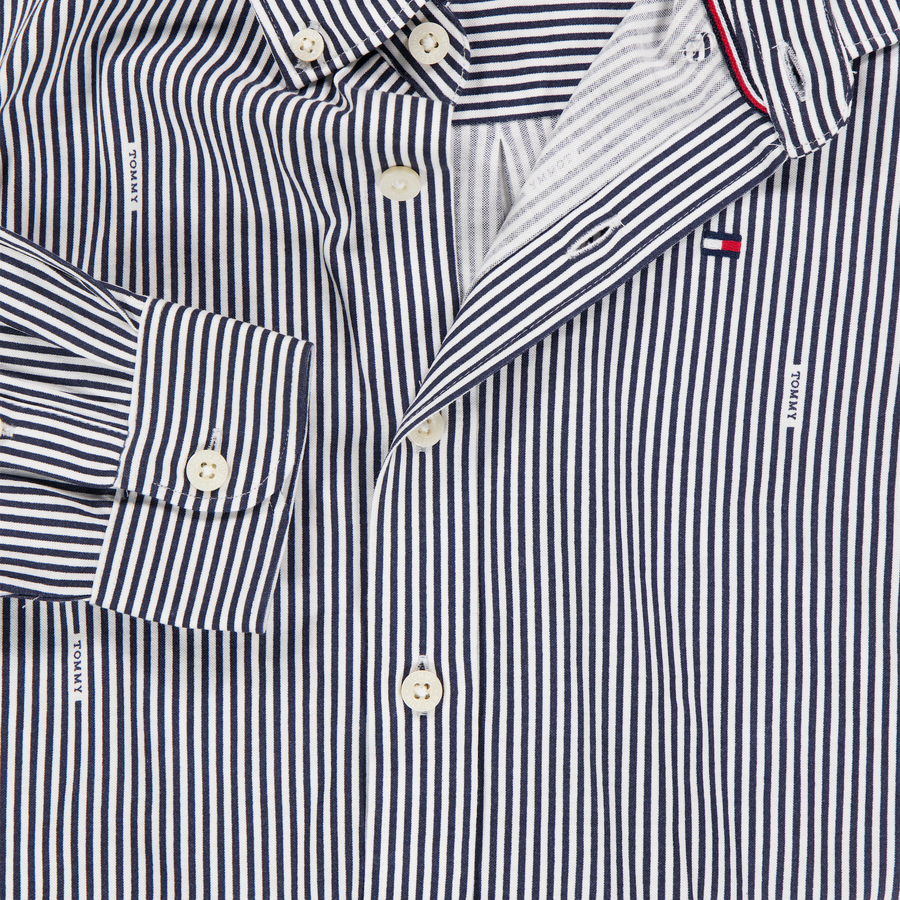 Tommy Hilfiger Niño Chicos Blusa en Navy
