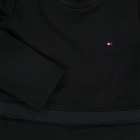 Tommy Hilfiger Bambino Ragazze Vestito Nero