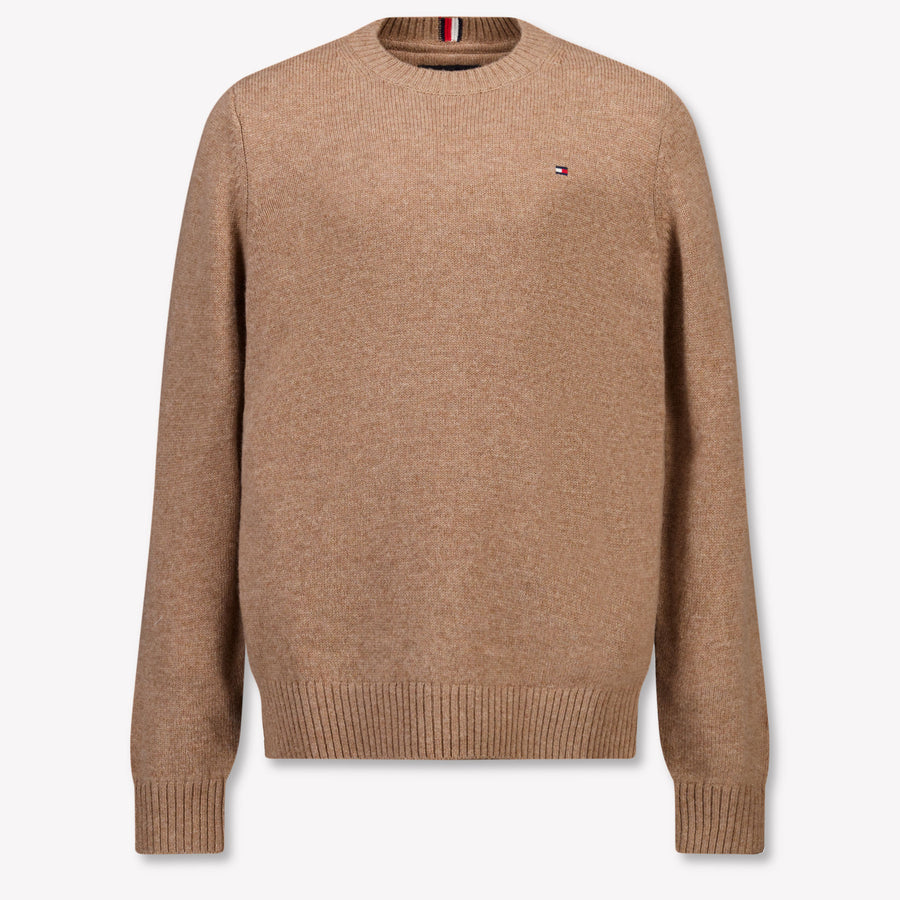 Tommy Hilfiger Kinder Jungen Pullover in Kamel