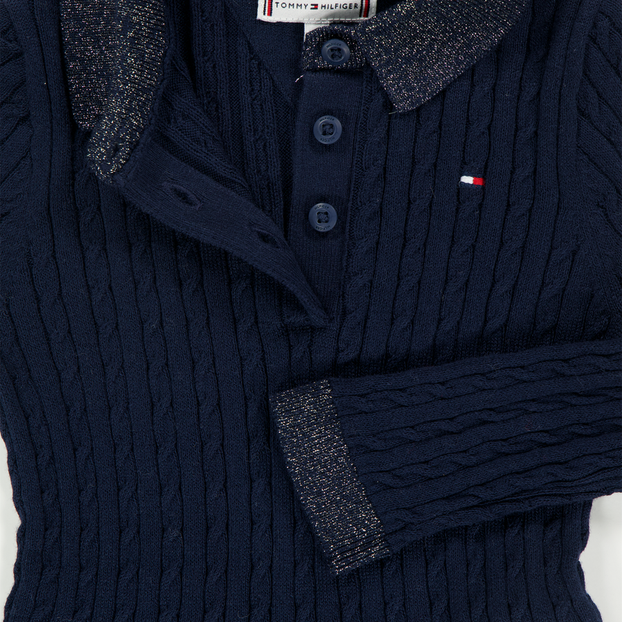 Tommy Hilfiger Bebé Chicas Vestido Negro