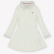 Tommy Hilfiger Bambino Ragazze Vestito Off White