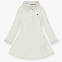 Tommy Hilfiger Baby Mädchen Kleid Grauweiß