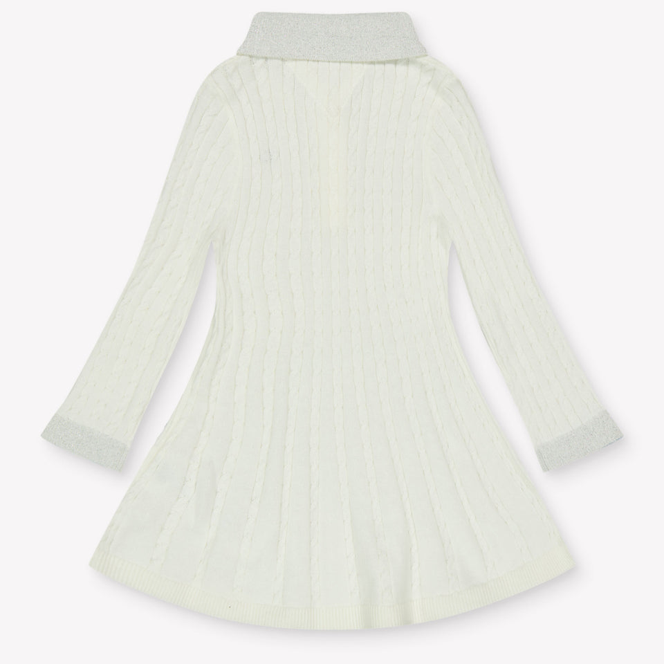 Tommy Hilfiger Bambino Ragazze Vestito Off White