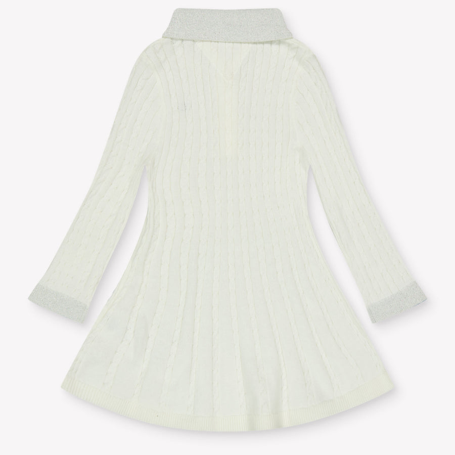 Tommy Hilfiger Baby Mädchen Kleid Grauweiß