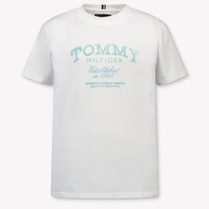 Tommy Hilfiger Kinder Jungen T-Shirt in Weiß
