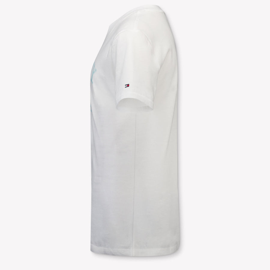 Tommy Hilfiger Kinder Jungen T-Shirt in Weiß