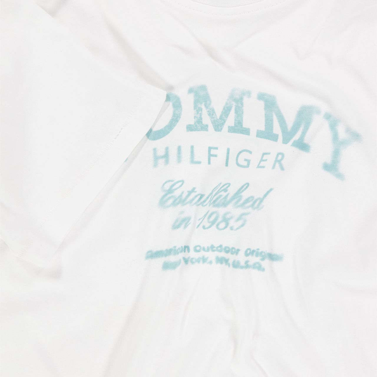Tommy Hilfiger Kinder Jungen T-Shirt in Weiß