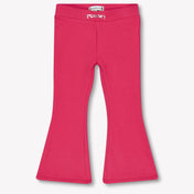Tommy Hilfiger Bambino Ragazze Leggings in Rosa Scuro