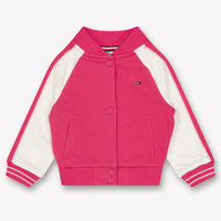 Tommy Hilfiger Baby Mädchen Jacke Dunkelrosa