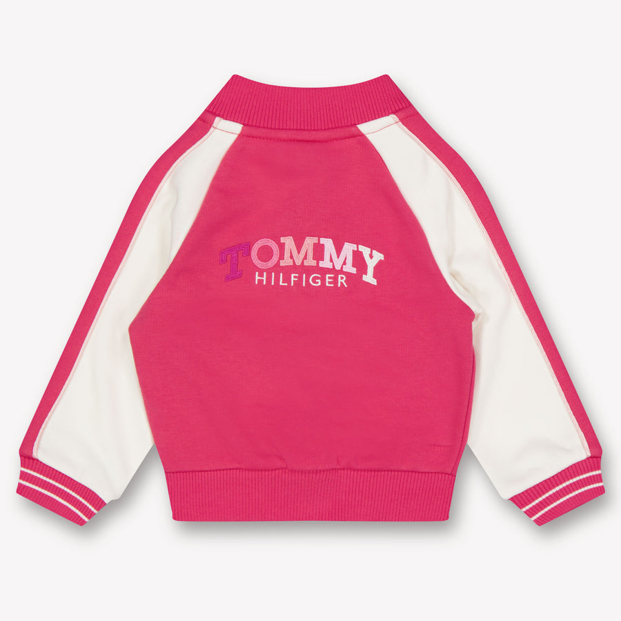 Tommy Hilfiger Baby Mädchen Jacke Dunkelrosa