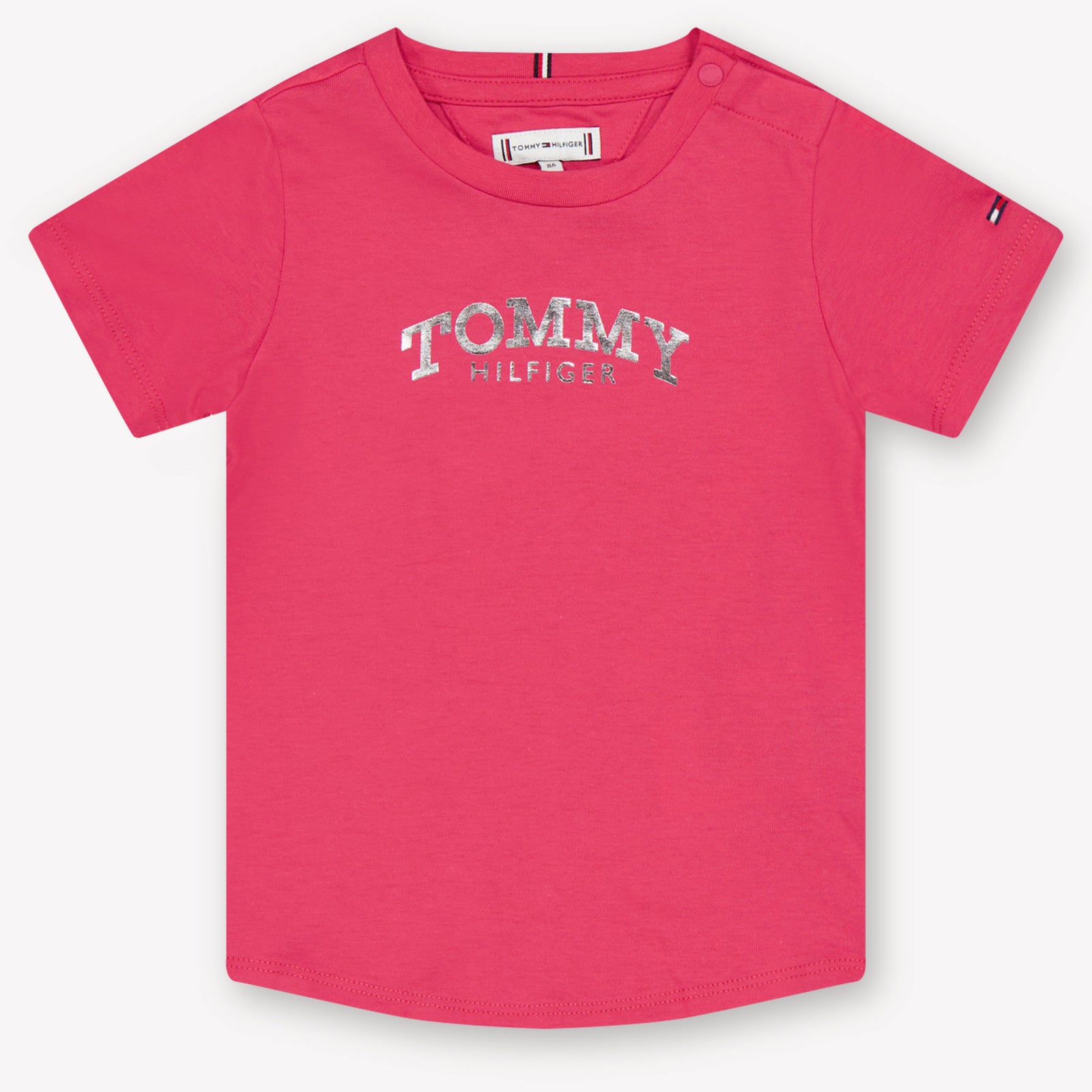 Tommy Hilfiger Baby Mädchen T-Shirt in Dunkelrosa
