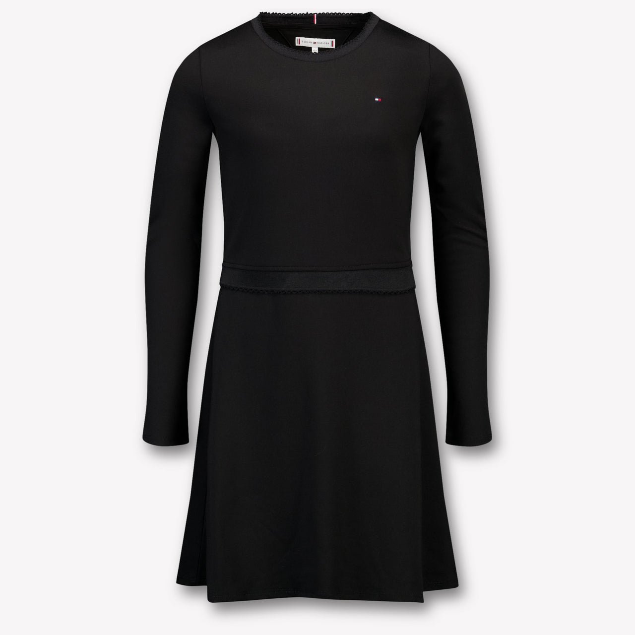 Tommy Hilfiger Kinder Mädchen Kleid Schwarz