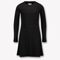 Tommy Hilfiger Kinder Mädchen Kleid Schwarz