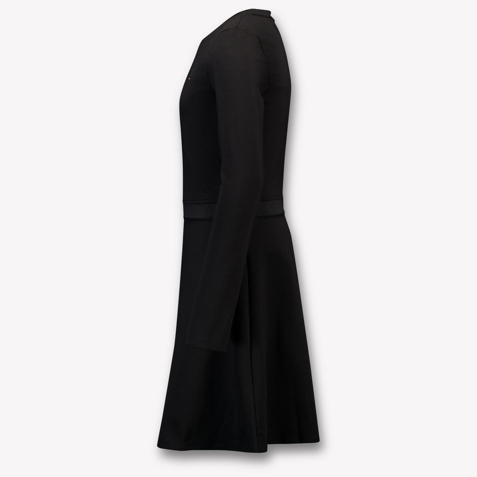 Tommy Hilfiger Ragazzo Ragazze Vestito Nero
