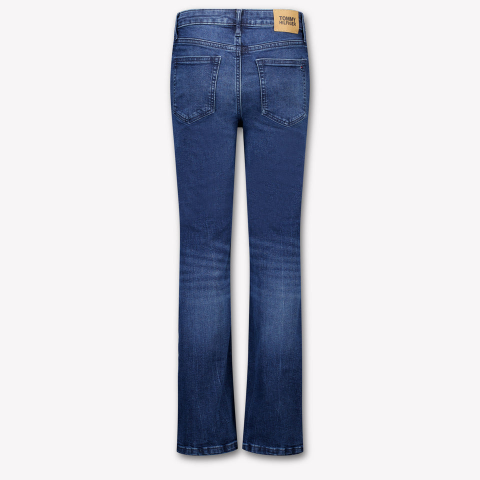 Tommy Hilfiger Enfant Filles Jeans Bleu