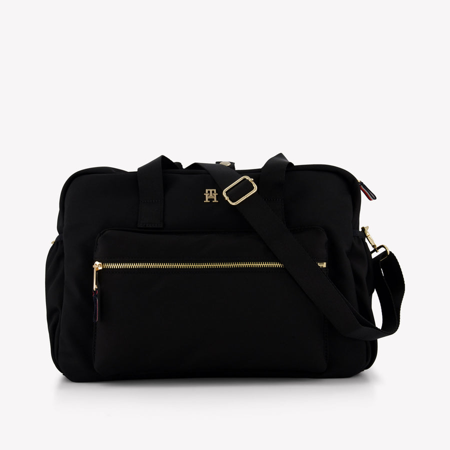 Tommy Hilfiger Bambino Unisex Sacca per pannolini Nero