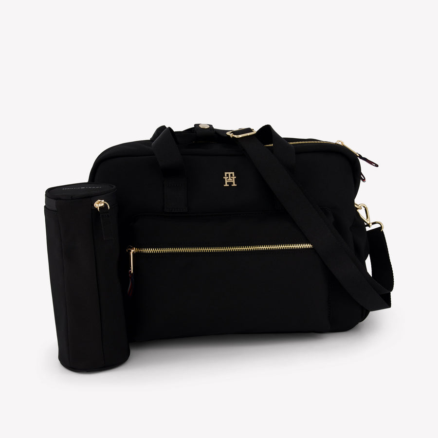 Tommy Hilfiger Bambino Unisex Sacca per pannolini Nero