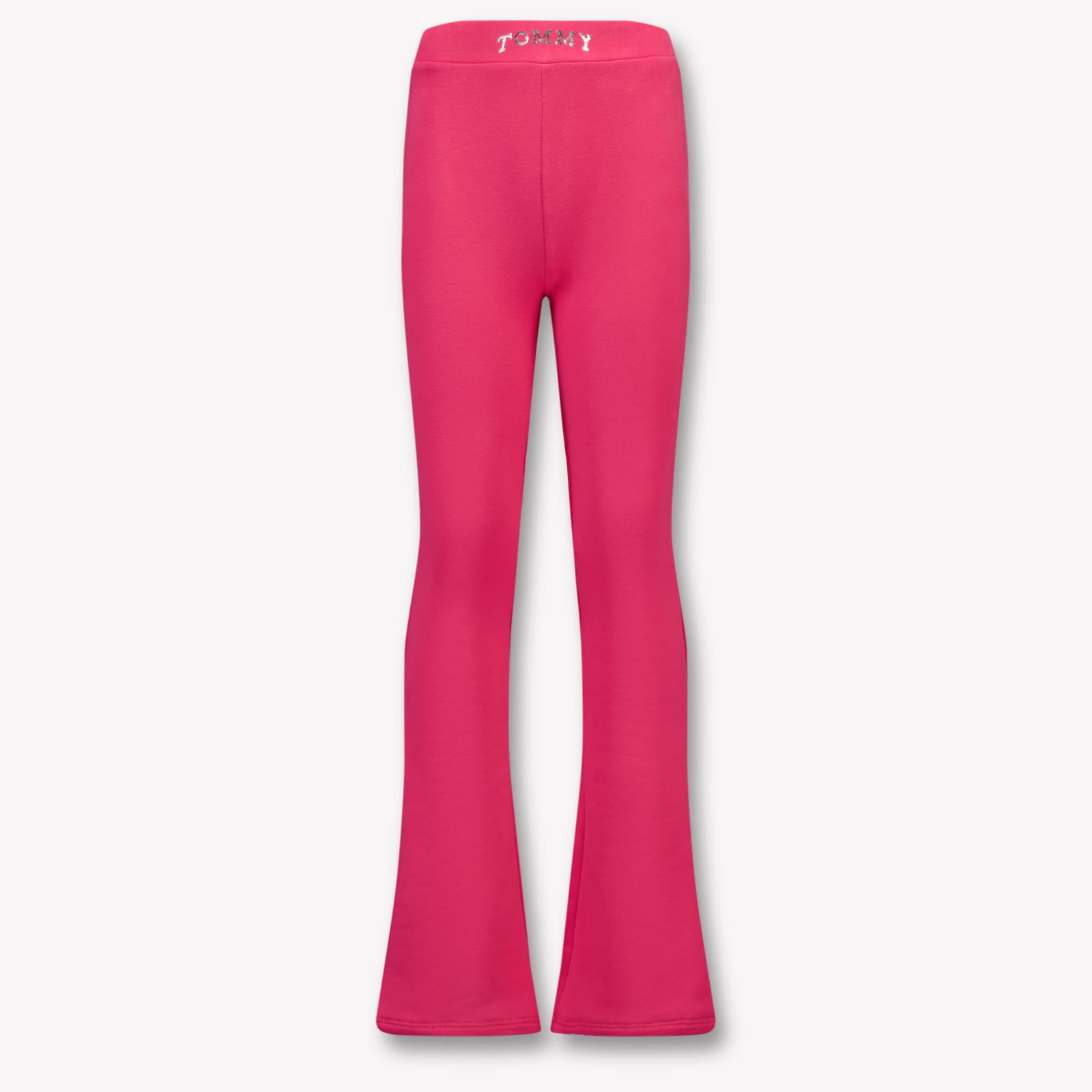 Tommy Hilfiger Ragazzo Ragazze Leggings in Rosa Scuro